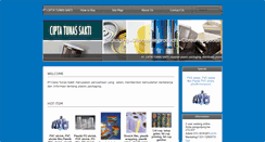Desktop Screenshot of ciptatunassakti.com